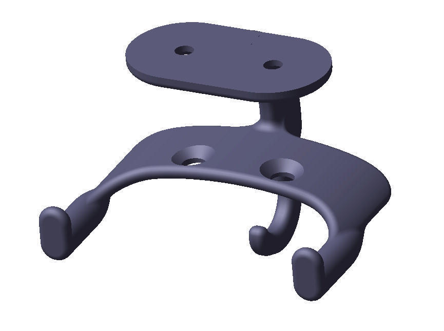 Download free STL file headphone holder • 3D print template ・ Cults